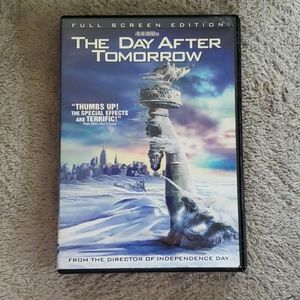 The Day After Tomorrow DVD.